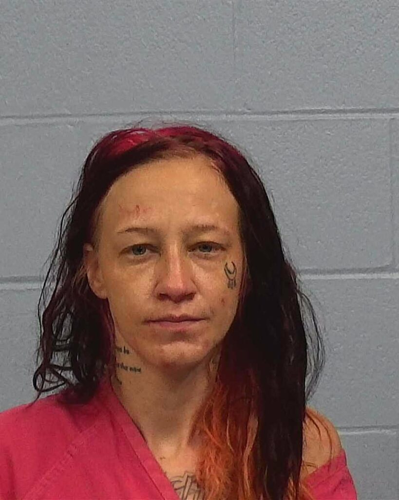 Cooper, Mariah Lynn arrested in Williamson County, Texas mugshot