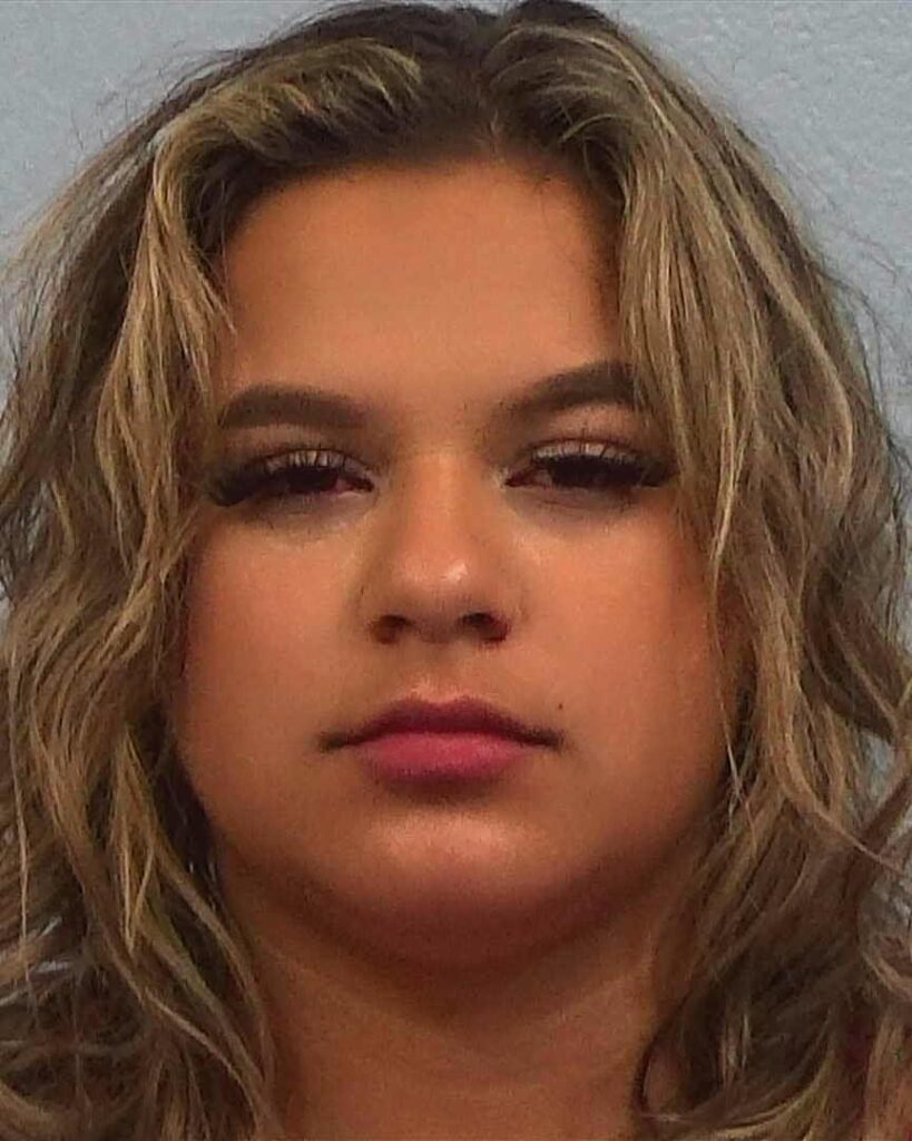 Aviles, Gillian Celeste arrested in Williamson County, Texas mugshot
