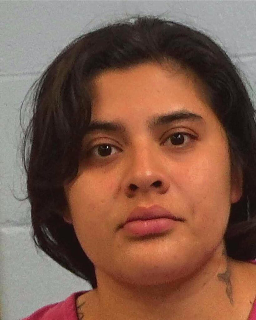 Alvarez-Murillo, Jennifer Andrea arrested in Williamson County, Texas mugshot