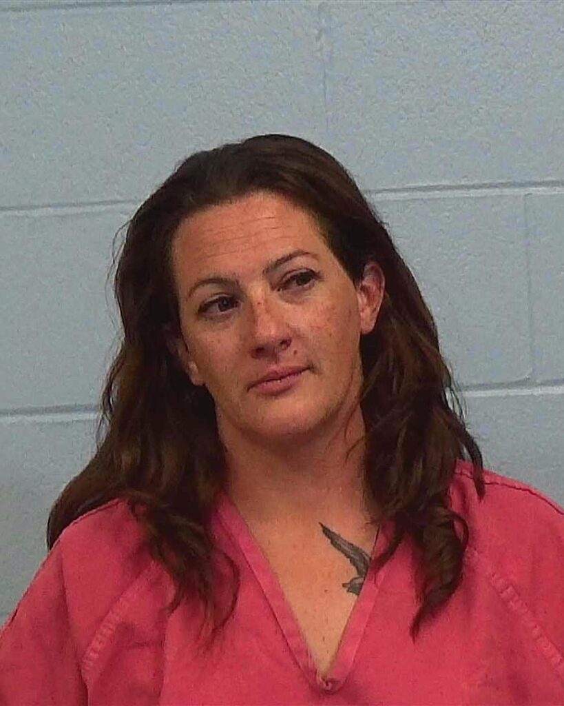 Braun, Jessica Rane arrested in Williamson County, Texas mugshot
