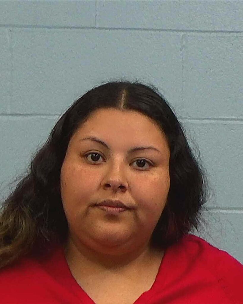 MENDOZA, ANAYELI arrested in Williamson County, Texas mugshot