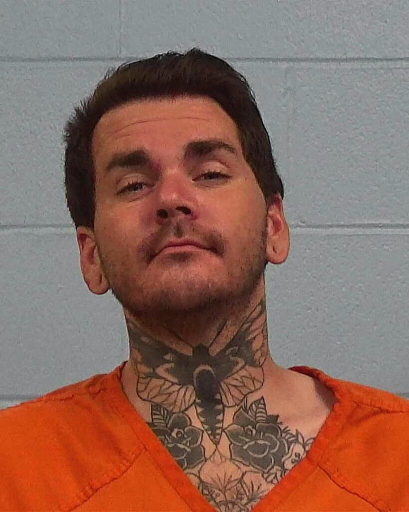 Wittenberg, Joshua arrested in Williamson County, Texas mugshot