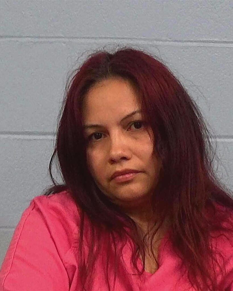 Sanchez-Cruz, Irene arrested in Williamson County, Texas mugshot