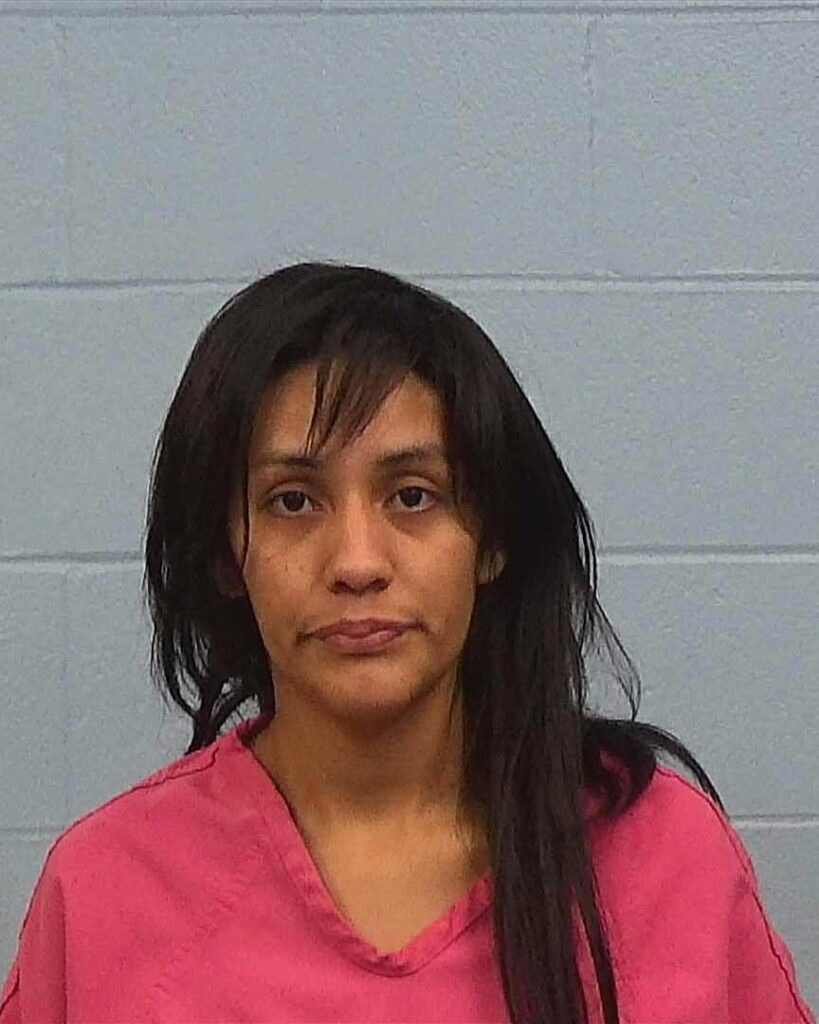 Calderon, Jennifer arrested in Williamson County, Texas mugshot