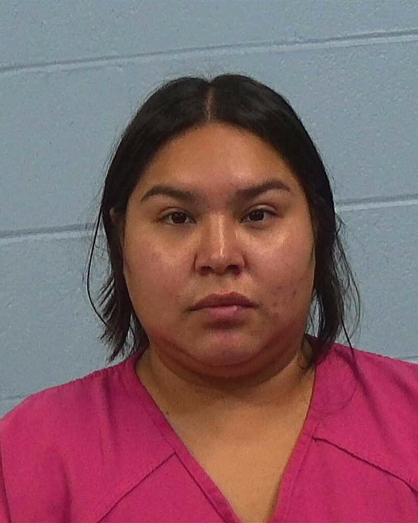 Menchaca, Alicia Dakota arrested in Williamson County, Texas mugshot