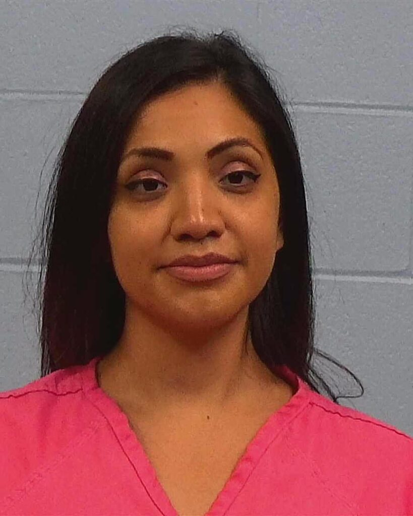 Arreola, Isamar Jazmin arrested in Williamson County, Texas mugshot