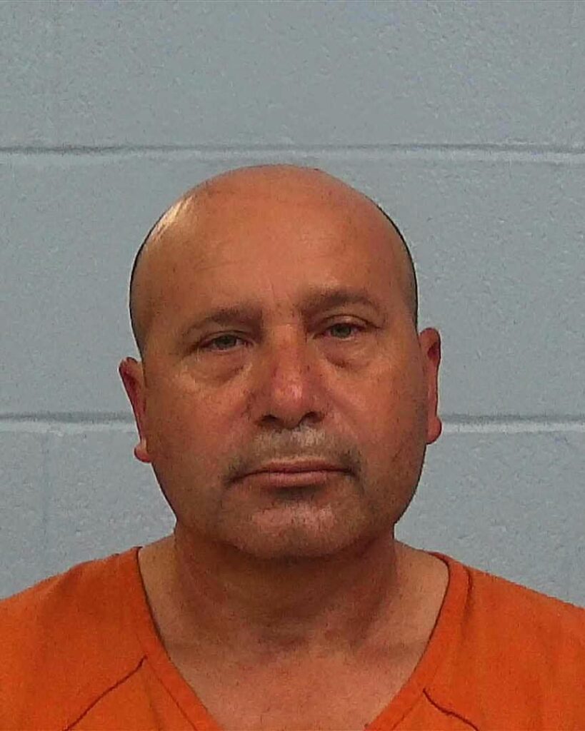 Paredes Hernandez, Camilo arrested in Williamson County, Texas mugshot