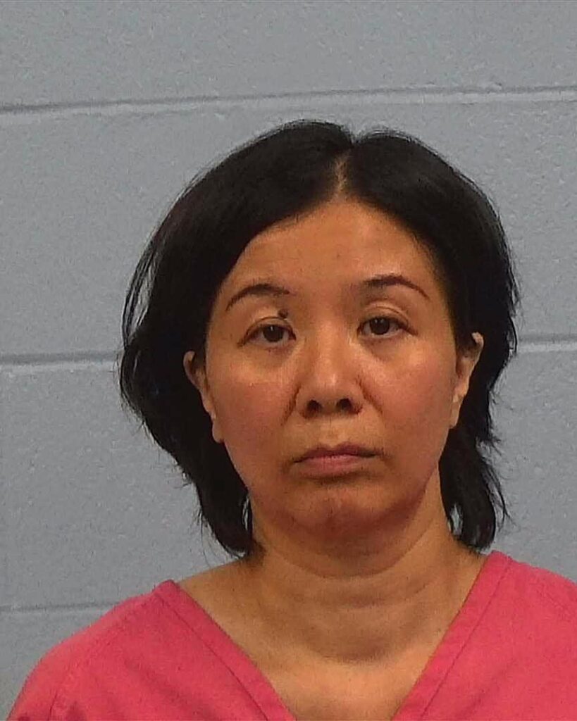 Chen, Hsiu Li arrested in Williamson County, Texas mugshot