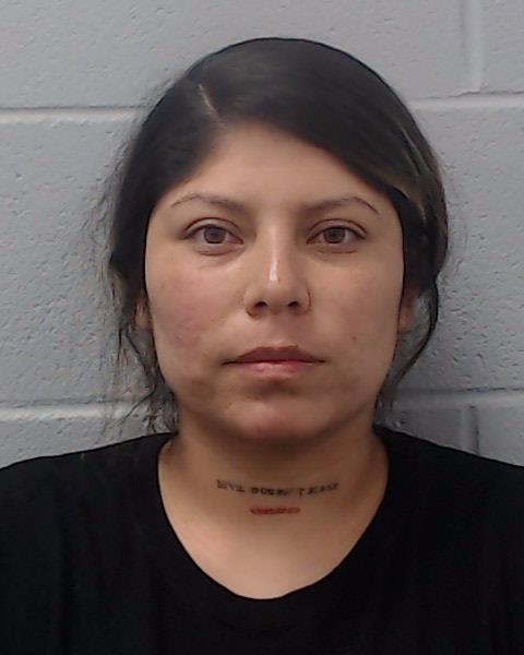 Reyes, Jailene Marisol arrested by Hays County SO/PD