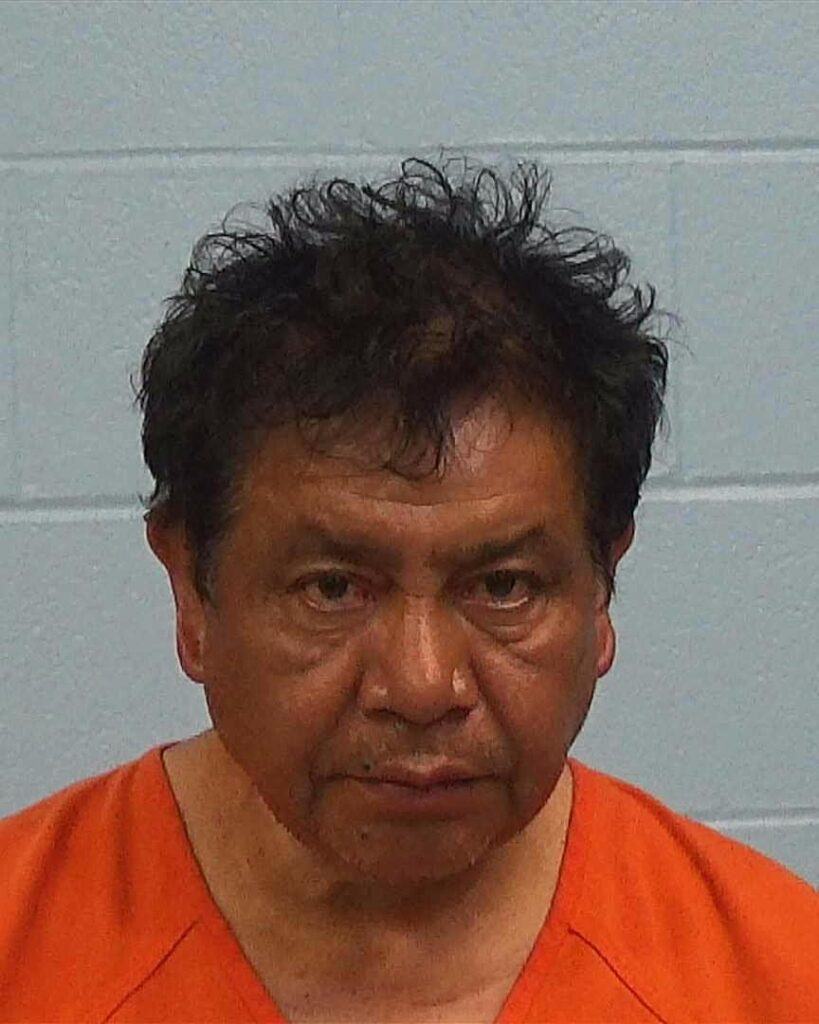 Macario, Jesus arrested in Williamson County, Texas mugshot