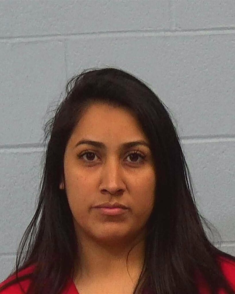 Pachicano, Laryssa Danyelle arrested in Williamson County, Texas mugshot