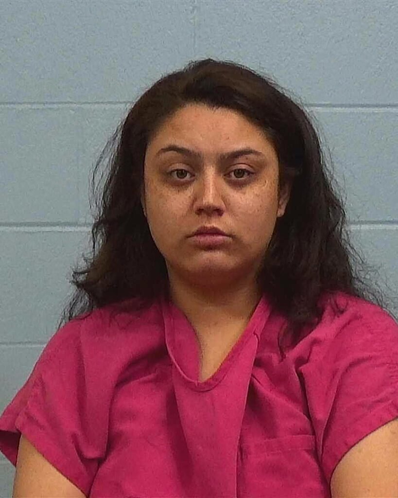 Steed, Jasmine Nichole arrested in Williamson County, Texas mugshot