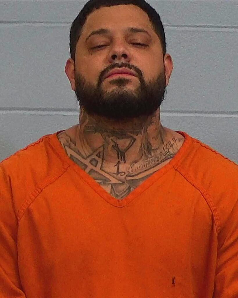 Saldana, Eddie Albert, Jr. arrested in Williamson County, Texas mugshot