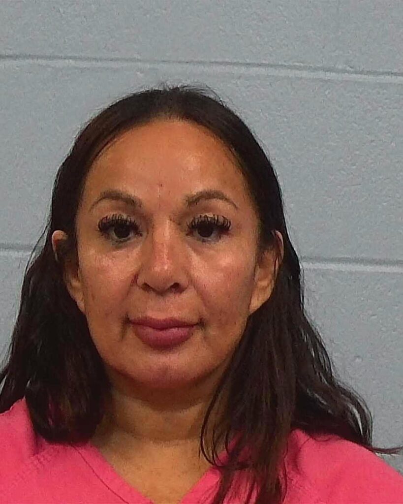 Zuniga, Mary Lou arrested in Williamson County, Texas mugshot