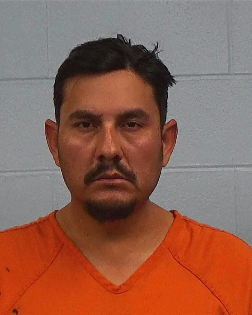 Ortega-Valencia, Omar arrested in Williamson County, Texas mugshot