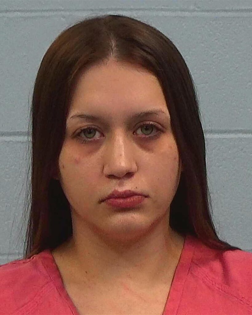 McCaffery, Brooklynn Rose-Marie arrested in Williamson County, Texas mugshot