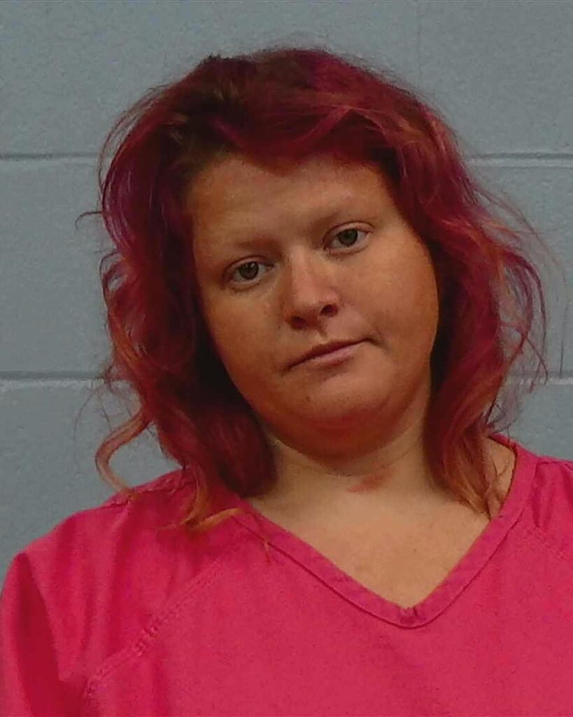 Sanders, Jessica Raelynn arrested in Williamson County, Texas mugshot