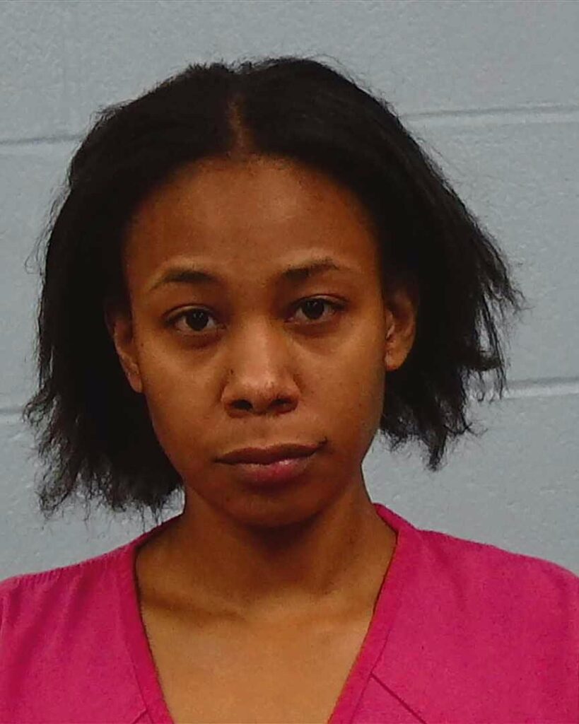 Montgomery, Zaria Renee arrested in Williamson County, Texas mugshot