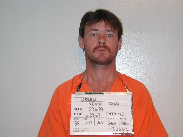 GREEN, KEVIN TODD booking photo
