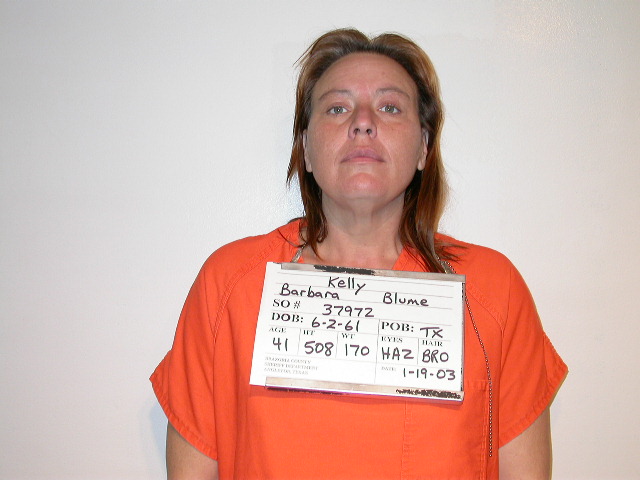 KELLY, BARBARA BLUME booking photo