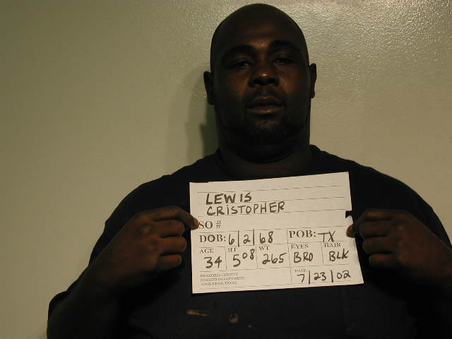 LEWIS, CHRIS DUVAL booking photo