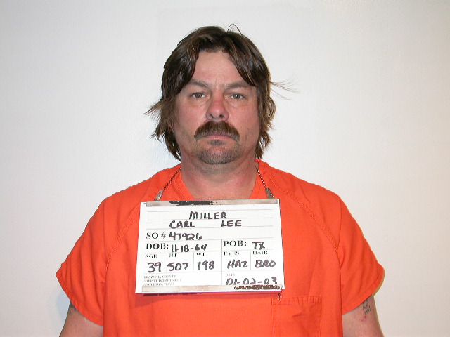 MILLER, CARL LEE booking photo