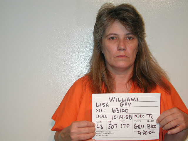 WILLIAMS, LISA booking photo