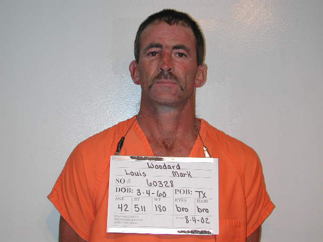WOODARD, LOUIS MARK arrested by DWLS