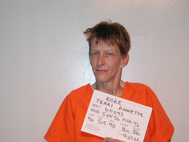 ECKE, TERRI ANNETTE arrested by Other Agency
