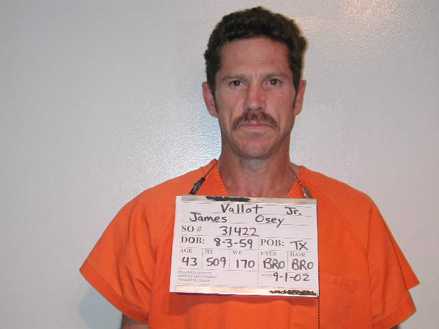 VALLOT, JAMES OSEY, Jr. booking photo