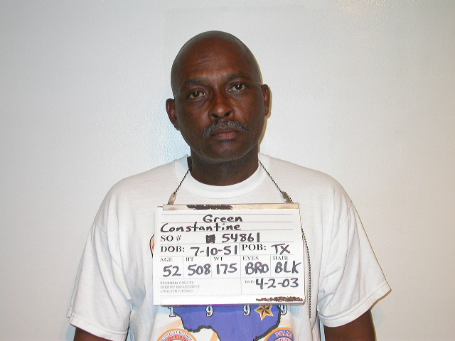 GREEN, CONSTANTINE booking photo