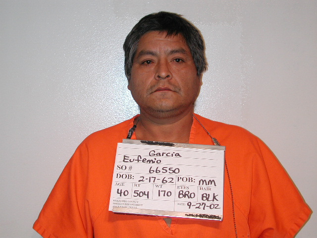GARCIA, EUFEMIO booking photo
