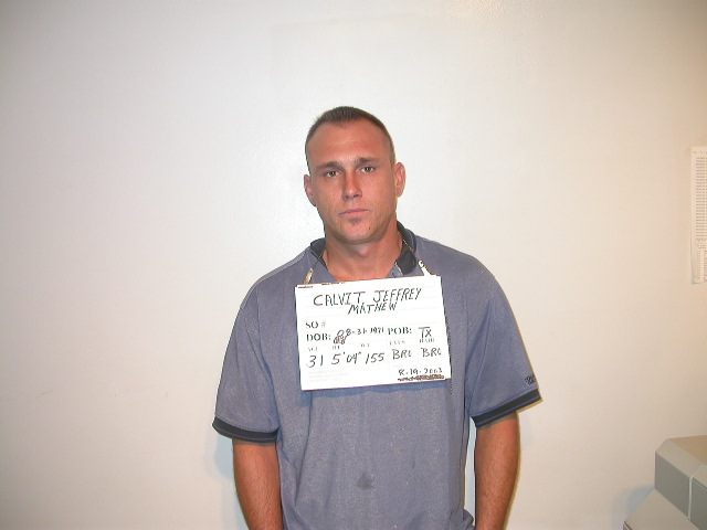 CALVIT, JEFFREY MATHEWS booking photo