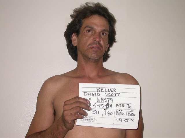 KELLER, DAVID SCOTT booking photo