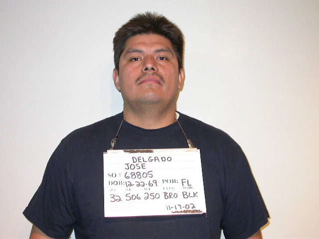 DELGADO, JOE booking photo