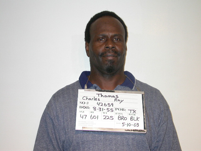 THOMAS, CHARLES RAY booking photo