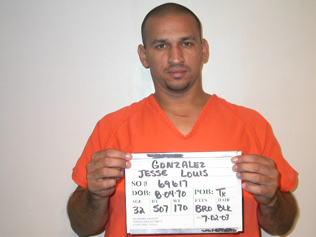 GONZALES, JESSE LOUIS booking photo