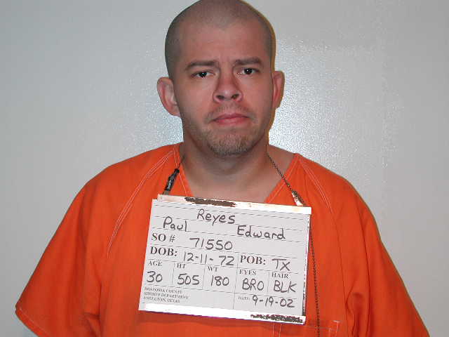 REYES, PAUL booking photo