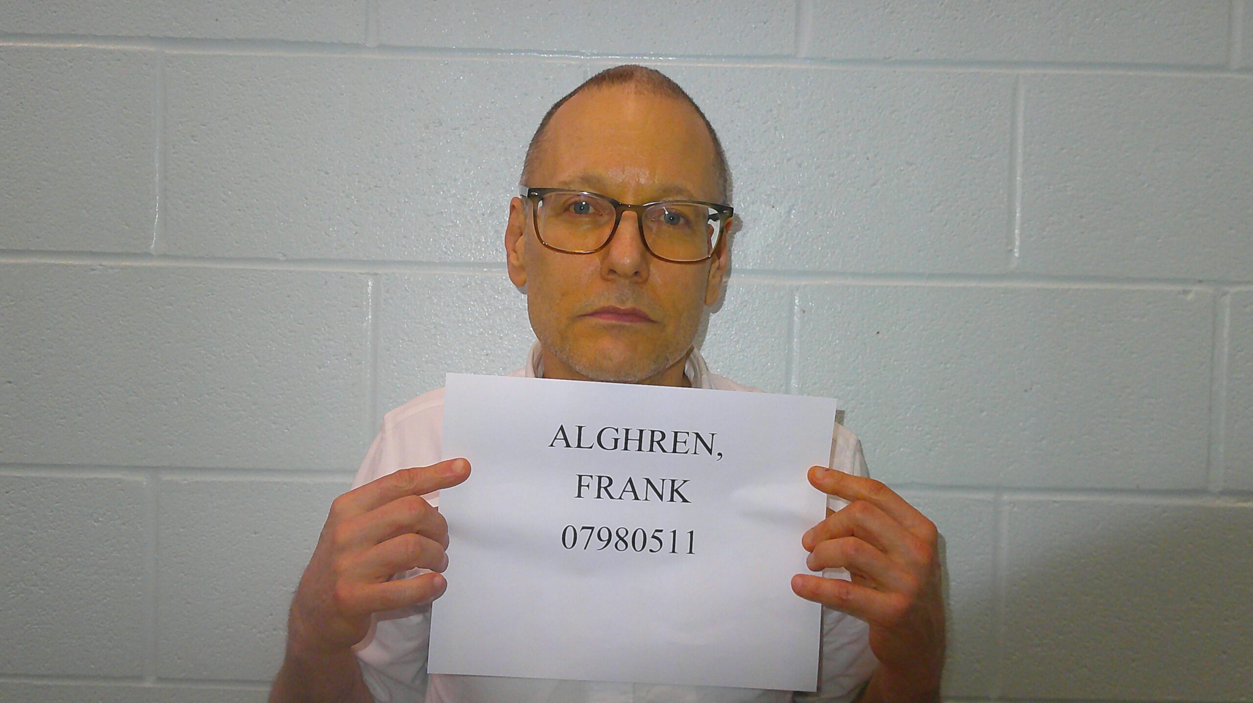 ALGHREN, FRANK booking photo