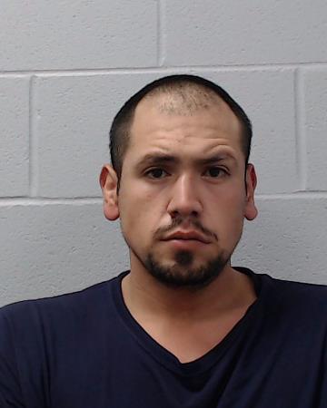 Aguirre, Huber booking photo