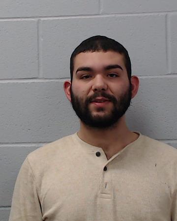 Balencia, Garrett Hart booking photo