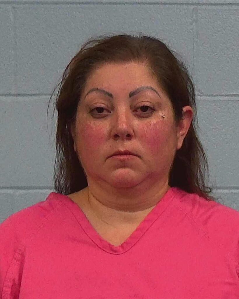Sanders, Kristina arrested in Williamson County, Texas mugshot