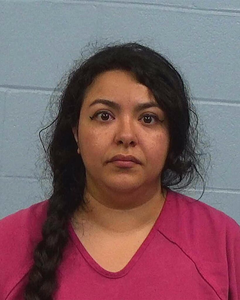 Nevarez, Ashley Patricia arrested in Williamson County, Texas mugshot