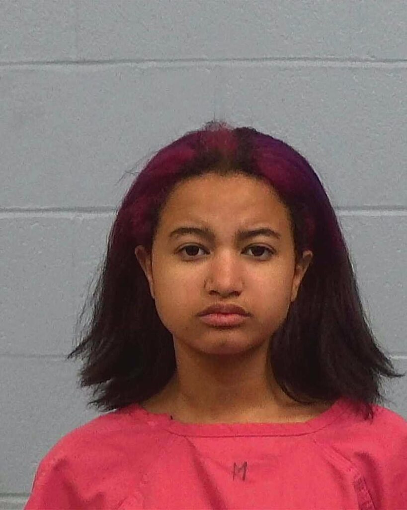 Murphy, Isabella arrested in Williamson County, Texas mugshot