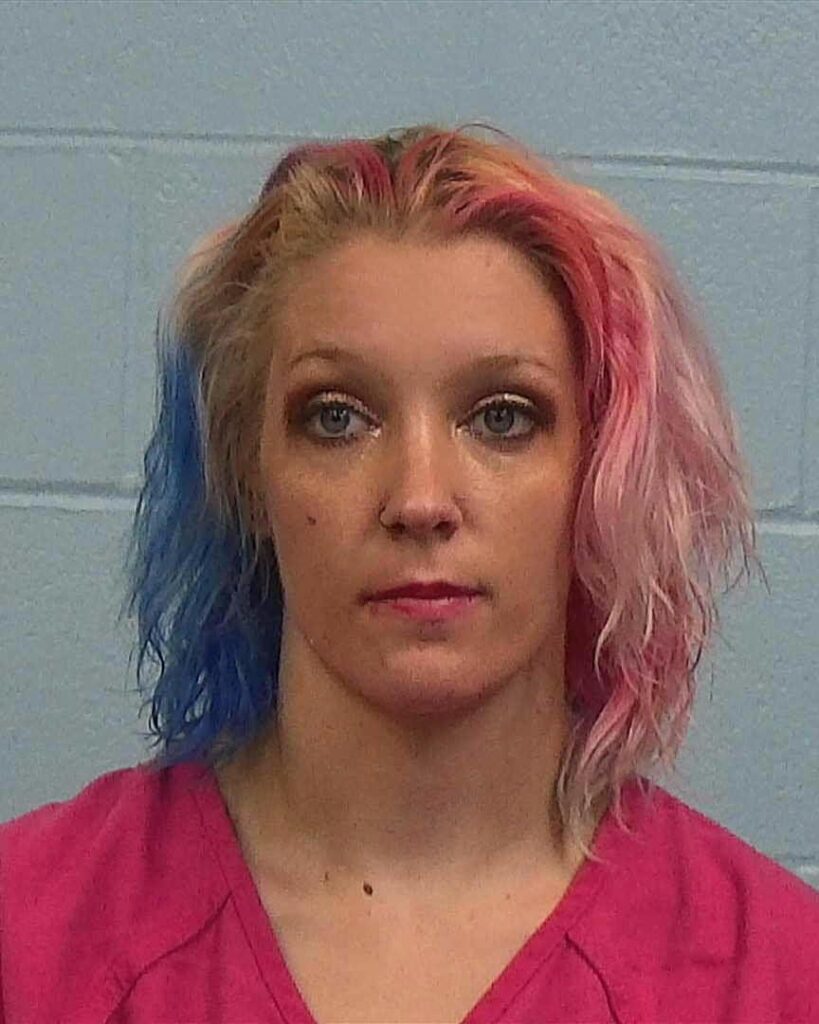 Weaver, Samantha Dee arrested in Williamson County, Texas mugshot