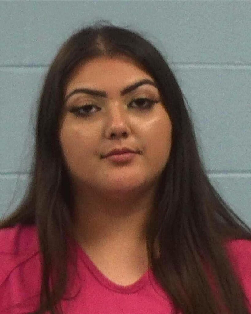 Vasquez, Elexus Marie arrested in Williamson County, Texas mugshot