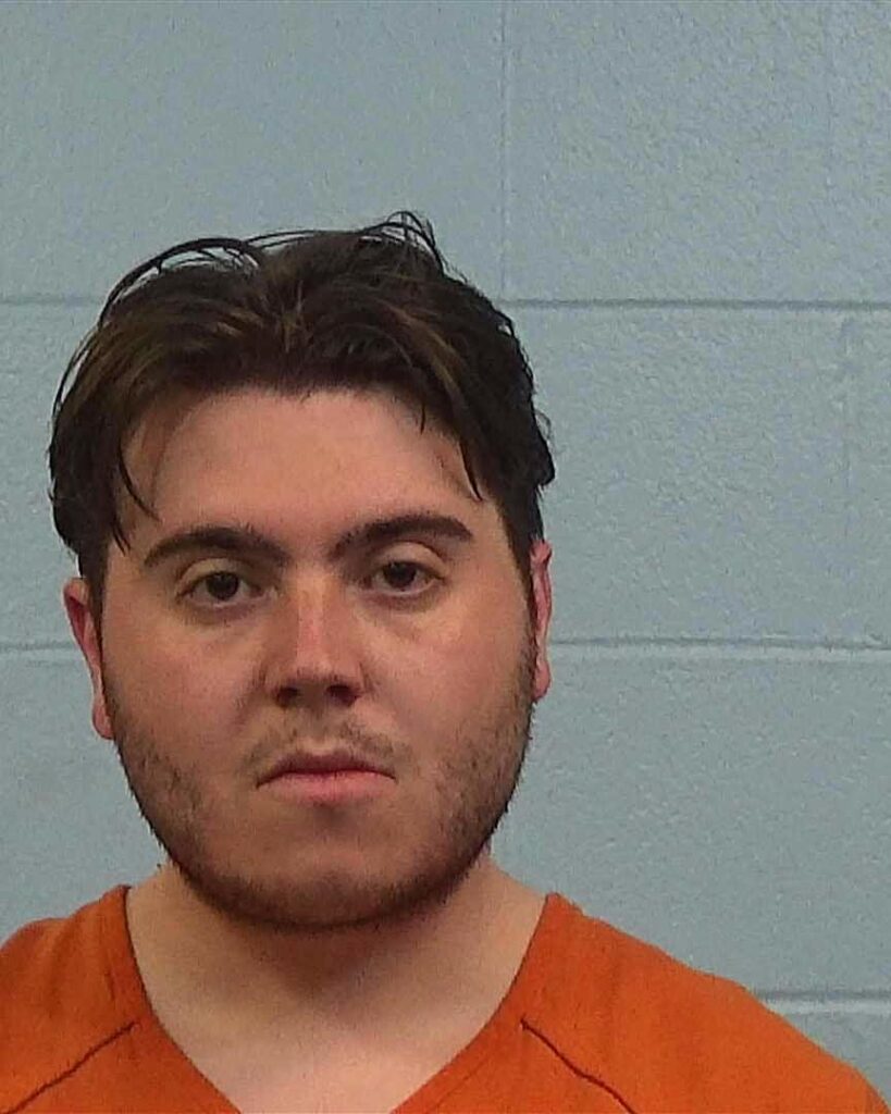 Ackelbein, Dylan Joseph arrested in Williamson County, Texas mugshot
