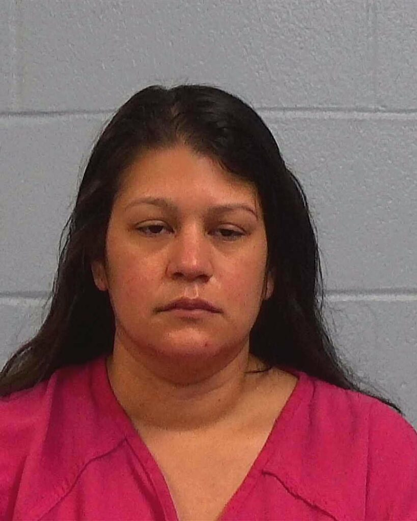 Salinas, Laura Kristin arrested in Williamson County, Texas mugshot