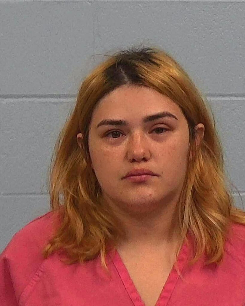 Martinez, Ashley Nicole arrested in Williamson County, Texas mugshot