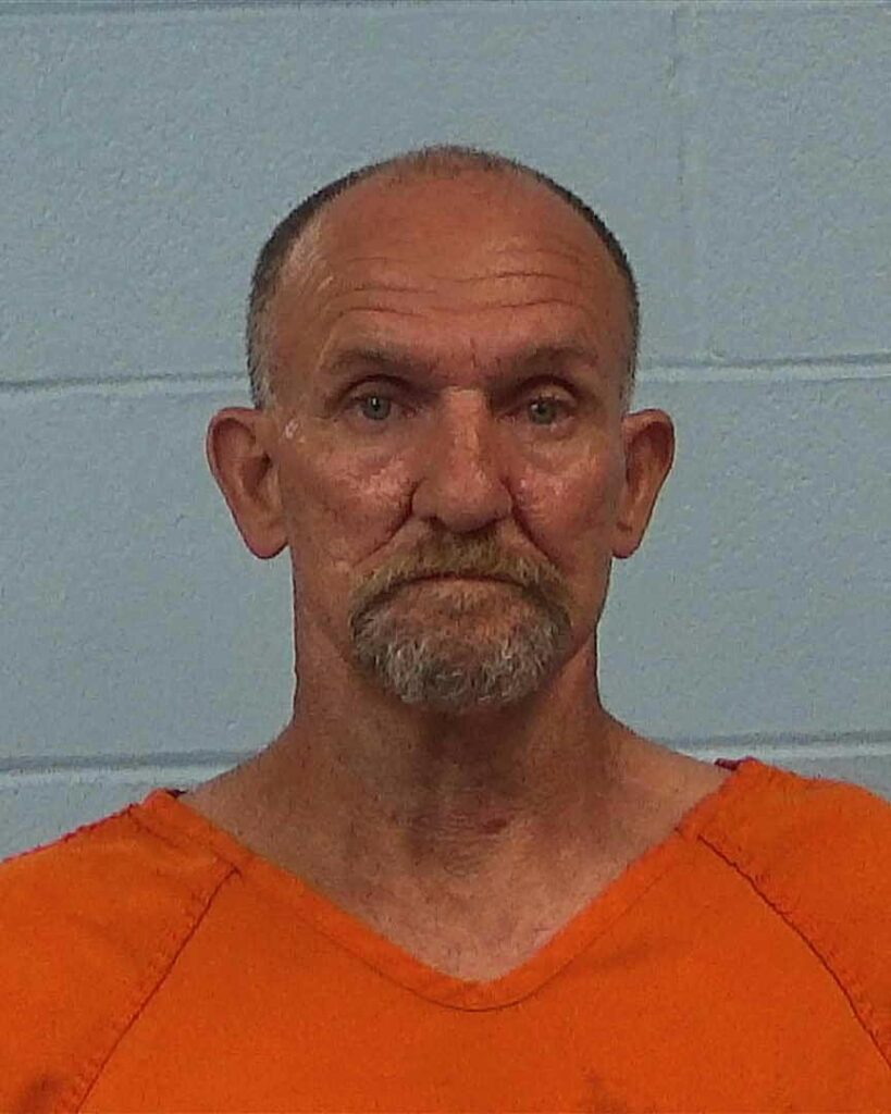 Splater, Cecil Wayne arrested in Williamson County, Texas mugshot